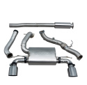 Ford Focus RS (Mk3) 15- Turbo Back Package (with De-Cat & Resonator) (Non-Valved) Cobra Sport