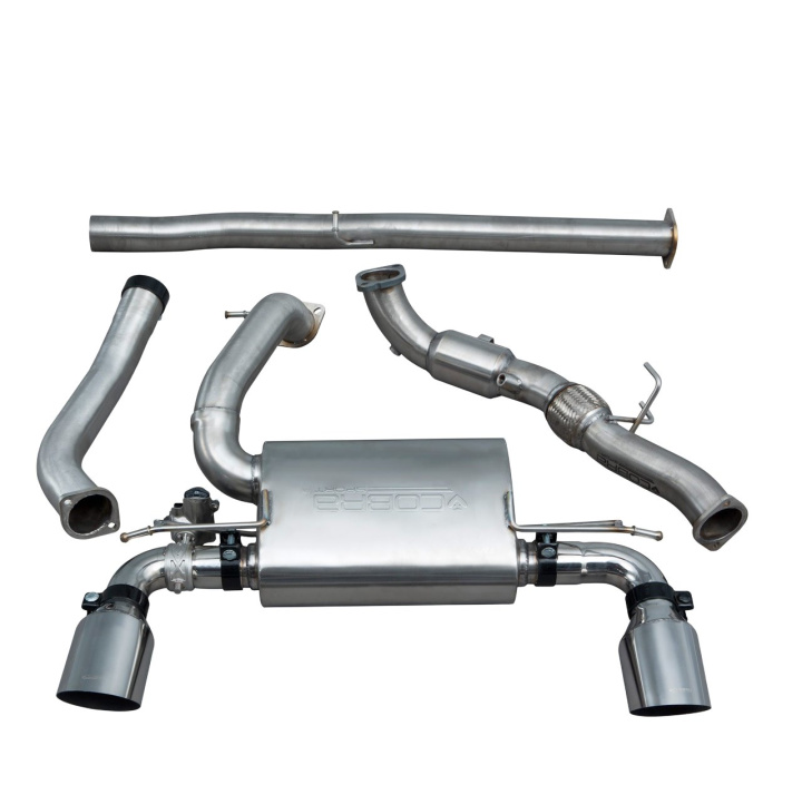 Ford Focus RS (Mk3) 15- Turbo Back Package (with Sports Cat & Non-Resonated) (Valved) Cobra Sport in the group Select car model / Ford / Focus RS MK3 15-19 / Tuning / Exhaust at DDESIGN Scandinavia AB (COBRA-FD93b)