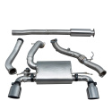 Ford Focus RS (Mk3) 15- Turbo Back Package (with De-Cat & Resonator) (Valved) Cobra Sport