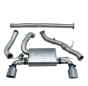 Ford Focus RS (Mk3) 15- Turbo Back Package (with De-Cat & Non-Resonated) (Valved) Cobra Sport