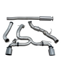 Ford Focus RS (Mk3) 15- Turbo Back Package (with Sports Cat) venom (Valved) Cobra Sport