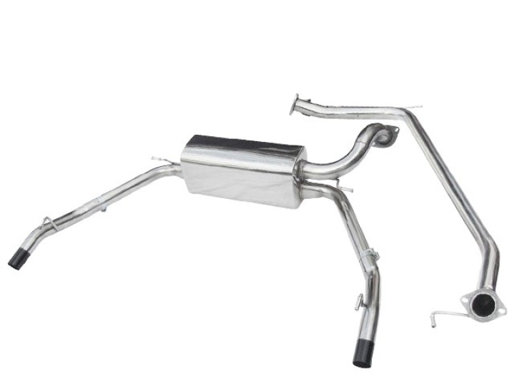 Honda Civic Type R (FN2) 07-12 Cat Back System (Non-Resonated) Cobra Sport in the group Select car model / Honda / Civic FA-FD-FG-FK-FN 06-11 / Tuning / Exhaust at DDESIGN Scandinavia AB (COBRA-HN17)