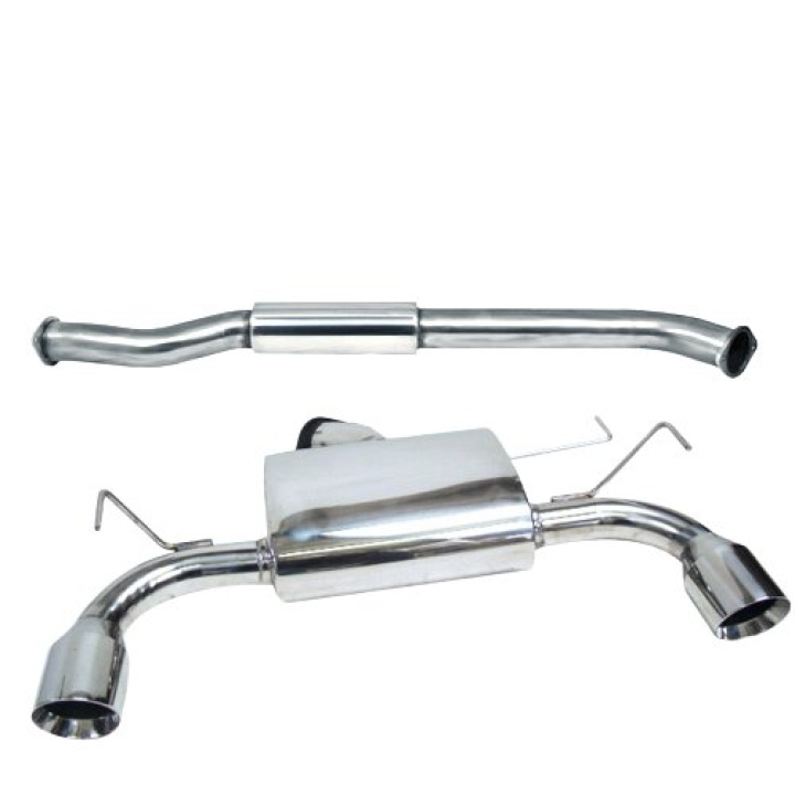 Mitsubishi Evolution X (10) 08-13 Cat Back System (Resonated) Cobra Sport in the group Select car model / Mitsubishi / EVO X 07+ / Tuning / Exhaust at DDESIGN Scandinavia AB (COBRA-MT31)