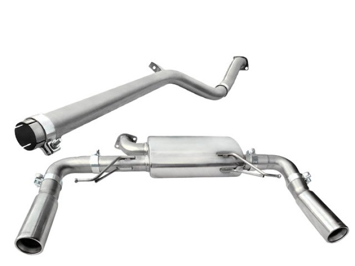 Renault Clio 197 Mk3 2.0 16V 06-09 Cat Back System (Non-Resonated) Cobra Sport in the group Select car model / Renault / Clio 3 05-14 / Tuning at DDESIGN Scandinavia AB (COBRA-RN03)