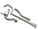 Renault Megane RS250 & 265 Cup 09- Cat Back System (Non-Resonated) Cobra Sport