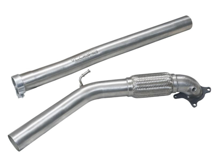 Seat Leon Cupra R 2.0 TSI 265PS (1P-Mk2) 10-12 Front Pipe & De-Cat Section Cobra Sport in the group Select car model / Seat / Leon Mk2 05-11 / Tuning at DDESIGN Scandinavia AB (COBRA-SE26)