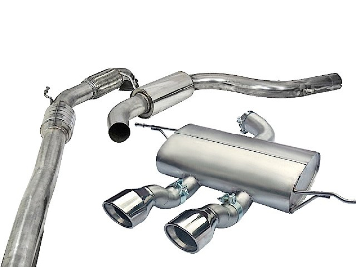 Seat Leon Cupra R 2.0 TSI 265PS (1P-Mk2) 10-12 Turbo Back Package (with Sports Cat & Resonator) Cobra Sport in the group Select car model / Seat / Leon Mk2 05-11 / Tuning at DDESIGN Scandinavia AB (COBRA-SE29a)