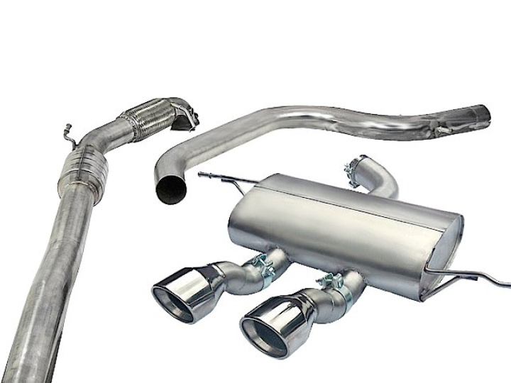 Seat Leon Cupra R 2.0 TSI 265PS (1P-Mk2) 10-12 Turbo Back Package (with Sports Cat & Non-Resonated) Cobra Sport in the group Select car model / Seat / Leon Mk2 05-11 / Tuning at DDESIGN Scandinavia AB (COBRA-SE29b)