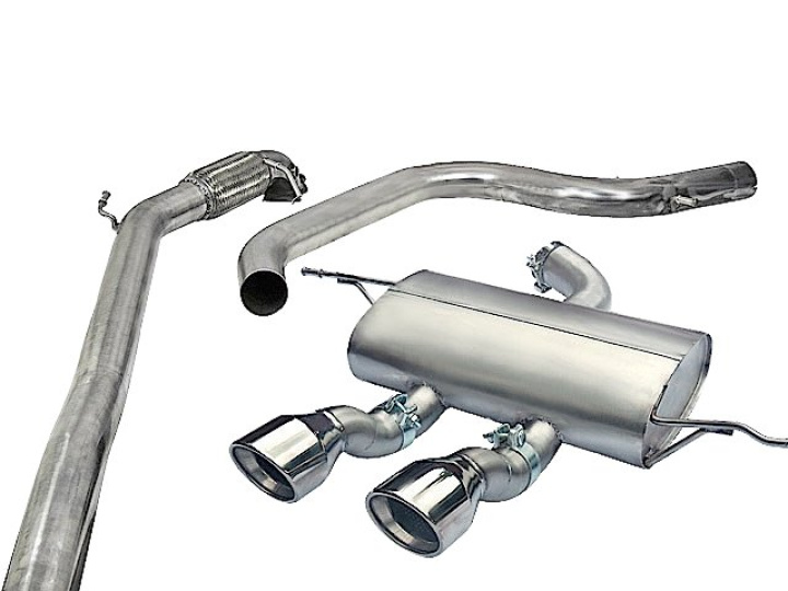 Seat Leon Cupra R 2.0 TSI 265PS (1P-Mk2) 10-12 Turbo Back Package (with De-Cat & Non-Resonated) Cobra Sport in the group Select car model / Seat / Leon Mk2 05-11 / Tuning at DDESIGN Scandinavia AB (COBRA-SE29d)