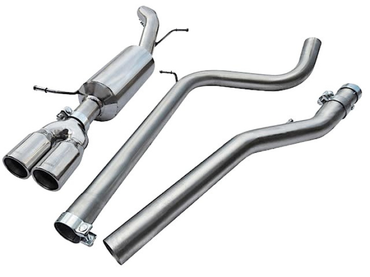 Seat Ibiza FR 1.4 TSI 10-14 Cat Back System (Non-Resonated) - Includes Race Pipe Cobra Sport in the group Select car model / Seat / Ibiza Mk4 (6J) 08-17 / Tuning at DDESIGN Scandinavia AB (COBRA-SE32)