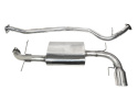 Subaru Impreza WRX Turbo (Hatchback) 08-11 Cat Back System (Non-Resonated) Cobra Sport