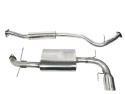 Subaru Impreza WRX Turbo (Hatchback) 08-11 Cat Back System (Resonated) Cobra Sport