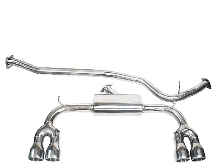 Subaru Impreza STI Turbo (Hatchback) 08-11 Cat Back System (Non-Resonated) Cobra Sport in the group Select car model / Subaru / WRX STI 08-14 / Tuning / Exhaust / Catbacks & Axlebacks at DDESIGN Scandinavia AB (COBRA-SU72z)