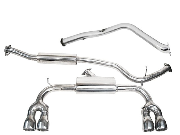 Subaru Impreza STI Turbo (Hatchback) 08-11 Turbo Back Package (with De-Cat & Resonator) Cobra Sport in the group Select car model / Subaru / WRX STI 08-14 / Tuning / Exhaust / Catbacks & Axlebacks at DDESIGN Scandinavia AB (COBRA-SU76c)