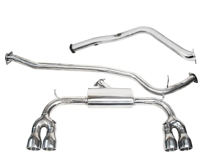 Subaru Impreza STI Turbo (Hatchback) 08-11 Turbo Back Package (with De-Cat & Non-Resonated) Cobra Sport in the group Select car model / Subaru / WRX STI 08-14 / Tuning / Exhaust / Catbacks & Axlebacks at DDESIGN Scandinavia AB (COBRA-SU76d)