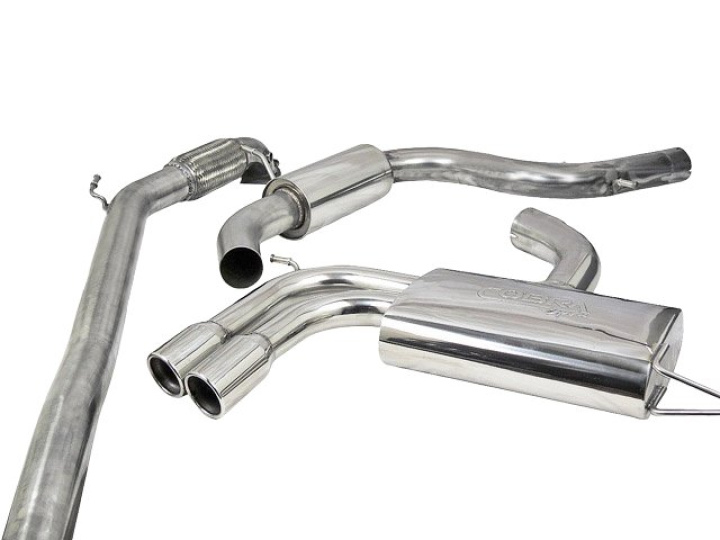 Volkswagen Golf GTI Mk5 (1K) 04-09 Turbo Back Package (with De-Cat & Resonator) Cobra Sport in the group Select car model / VW / Golf 5 03-09 / Tuning / Exhaust at DDESIGN Scandinavia AB (COBRA-VW22c)