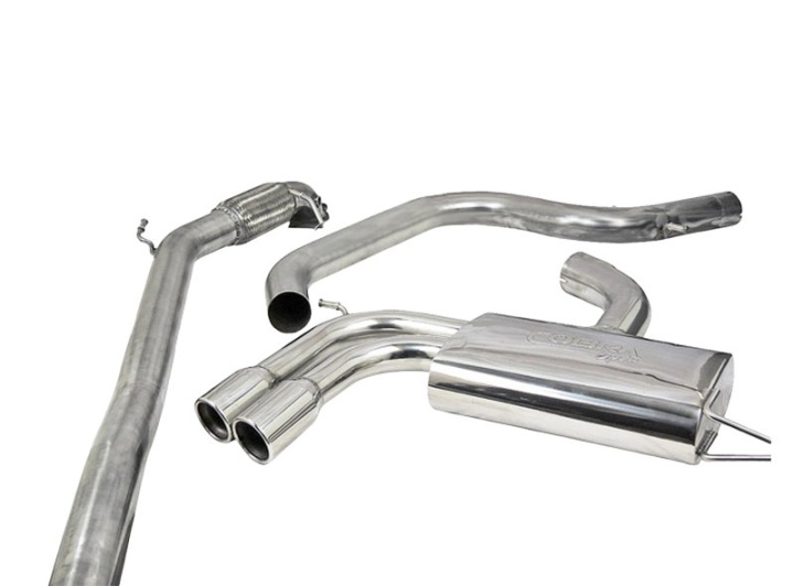 Volkswagen Golf GTI Mk5 (1K) 04-09 Turbo Back Package (with De-Cat & Non-Resonated) Cobra Sport in the group Select car model / VW / Golf 5 03-09 / Tuning / Exhaust at DDESIGN Scandinavia AB (COBRA-VW22d)