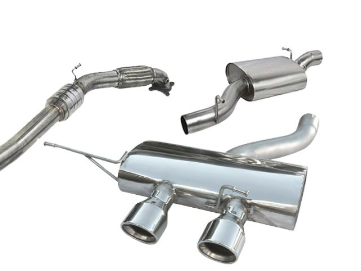 Volkswagen Golf R Mk6 (5K) 09-12 Turbo Back Package (with Sports Cat & Resonator) Cobra Sport in the group Select car model / VW / Golf 6 08-12 / Tuning / Exhaust at DDESIGN Scandinavia AB (COBRA-VW27a)