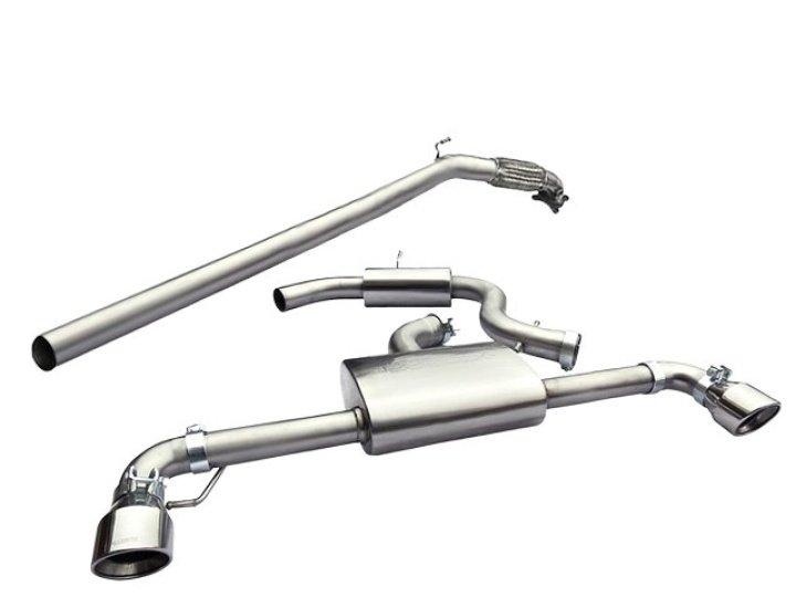 Volkswagen Golf GTI Mk6 (5K) 09-12 Turbo Back Package (with De-Cat & Resonator) Cobra Sport in the group Select car model / VW / Golf 6 08-12 / Tuning / Exhaust at DDESIGN Scandinavia AB (COBRA-VW38c)