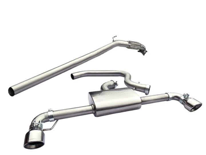 Volkswagen Golf GTI Mk6 (5K) 09-12 Turbo Back Package (with De-Cat & Non-Resonated) Cobra Sport in the group Select car model / VW / Golf 6 08-12 / Tuning / Exhaust at DDESIGN Scandinavia AB (COBRA-VW38d)