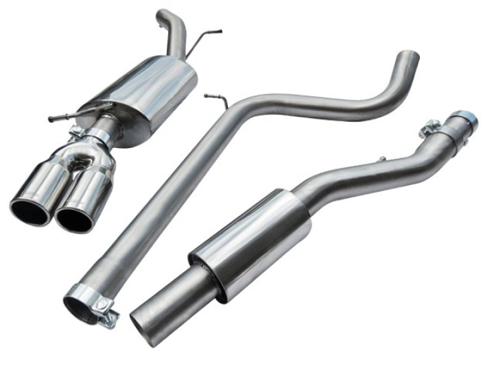 Volkswagen Polo GTI 1.4 TSI 10- Cat Back System (Resonated) - Includes Race Pipe Cobra Sport in the group Select car model / VW / Polo 09-16 / Tuning at DDESIGN Scandinavia AB (COBRA-VW44)