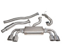 Volkswagen Golf R Mk7 (5G) 12- Turbo Back Package (with De-Cat & Resonator) - Non-Valved Cobra Sport