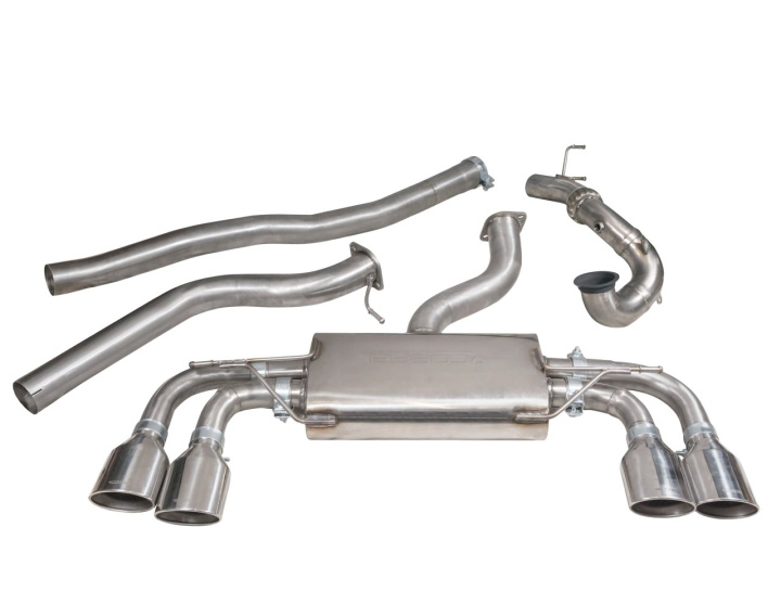 Volkswagen Golf R Mk7 (5G) 12- Turbo Back Package (with De-Cat & Non-Resonated) - Non-Valved Cobra Sport in the group Select car model / VW / Golf 7 R 12-19 / Tuning / Exhaust at DDESIGN Scandinavia AB (COBRA-VW50d)