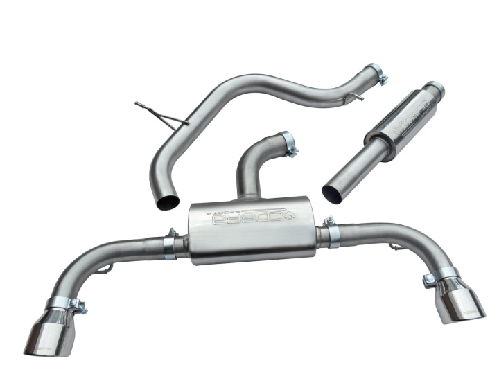 Volkswagen Golf GTI Mk7 (5G) (Inkl Perf Pack / Clubsport) 12- Cat Back System (Resonated) Cobra Sport in the group Select car model / VW / Golf 7 GTI 12-19 / Tuning at DDESIGN Scandinavia AB (COBRA-VW52)