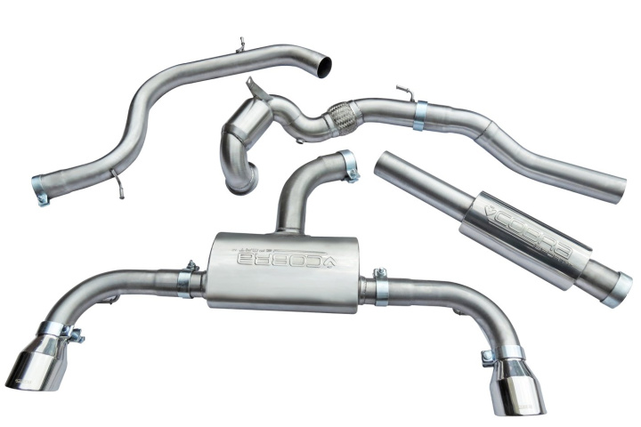 Volkswagen Golf GTI Mk7 (5G) (Inkl Perf Pack / Clubsport) 12- Turbo Back Package (with Sports Cat & Resonator) Cobra Sport in the group Select car model / VW / Golf 7 GTI 12-19 / Tuning at DDESIGN Scandinavia AB (COBRA-VW53a)