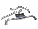 Volkswagen Golf GTD Mk6 (5K) 170PS 09-13 Cat Back System - Dual exit / fits GTI Valance Cobra Sport