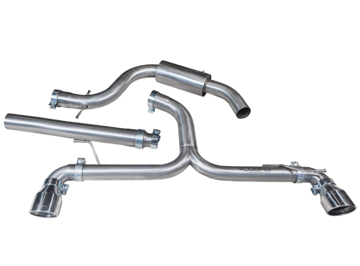 Volkswagen Golf GTD Mk6 (5K) 170PS 09-13 Cat Back System - Dual exit / fits GTI Valance (Venom Range - Note Very Loud) Cobra Sport in the group Select car model / VW / Golf 6 08-12 / Tuning / Exhaust at DDESIGN Scandinavia AB (COBRA-VW56)