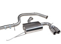 Volkswagen Golf GT TDI Mk6 (5K) 140PS 09-13 Cat Back System - Twin to one side / fits std. bumper Cobra Sport