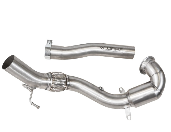 Volkswagen Polo GTI 1.8 TSI (3 + 5 Door) 15- Front Pipe & Sports Cat Section Cobra Sport in the group Select car model / VW / Polo 09-16 / Tuning at DDESIGN Scandinavia AB (COBRA-VW63)