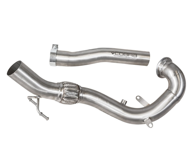 Volkswagen Polo GTI 1.8 TSI (3 + 5 Door) 15- Front Pipe & De-Cat Section Cobra Sport in the group Select car model / VW / Polo 09-16 / Tuning at DDESIGN Scandinavia AB (COBRA-VW64)