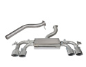 Volkswagen Golf R Mk7 (5G) 12- Cat Back System (Non-Resonated) - Valved Cobra Sport