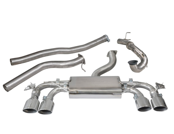 Volkswagen Golf R Mk7 (5G) 12- Turbo Back Package (with De-Cat & Non-Resonated) - Valved Cobra Sport in the group Select car model / VW / Golf 7 R 12-19 / Tuning / Exhaust at DDESIGN Scandinavia AB (COBRA-VW70d)