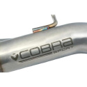 Audi S3 (8V) / VW Golf R (Mk7) Hatchback 2.0 TSI (12-18) (non-GPF) Resonator Delete Performance Exhaust Cobra Sport