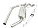 Opel Corsa D VXR 10-14 Cat Back System (Non-Resonated) Cobra Sport