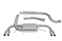 Opel Astra J VXR 12- Cat Back System (Resonated) Cobra Sport