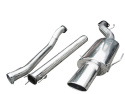 Opel Astra G Turbo (Coupe) 98-04 Cat Back System (Non-Resonated) Cobra Sport