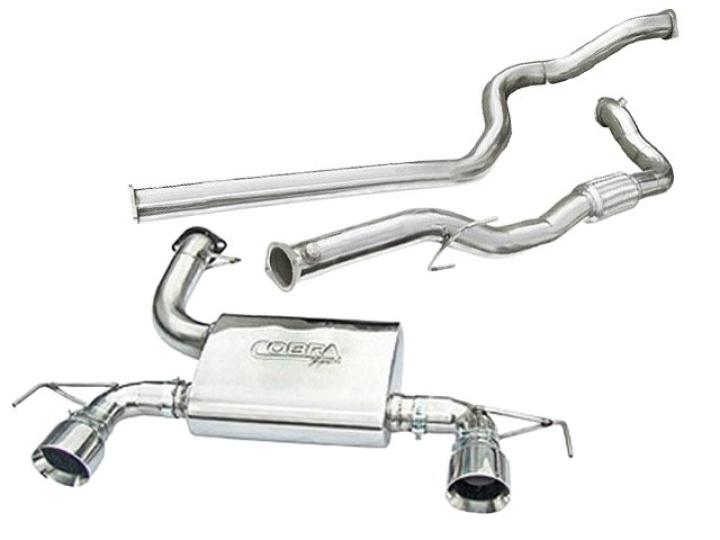 Opel Corsa D 07-09 Nurburgring Turbo Back Package (with De-Cat & Non-Resonated) Cobra Sport in the group Select car model / Opel / Corsa D 06-14 / Tuning at DDESIGN Scandinavia AB (COBRA-VZ12d)