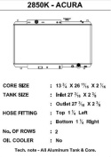 92-00 Honda Civic w/ K-Swap Radiator CSF