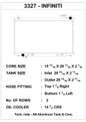03-07 Infiniti G35 Radiator CSF
