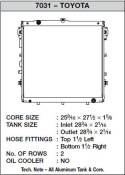 07-10 Toyota Tundra Radiator CSF