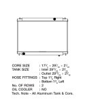 08-18 Nissan GT-R Radiator CSF