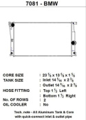 BMW F20/F21/F22/F23/F30/F31/F34 GT/F32/F33/F36 Gran Coupe (A.T.) Radiator CSF