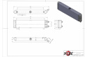 Universal Dual-Pass  oil cooler Oil Cooler CSF