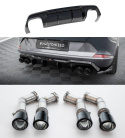 Rear Valance V.3 + Exhaust Tips Cupra Formentor Vz Mk1 Maxton Design