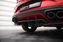 Cupra Leon Hatchback Mk1 2020+ Central Rear Splitter (With Vertical Bars) V.1 Maxton Design