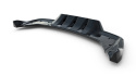 Cupra Leon ST / Hatchback Mk1 Facelift 2024- Central Rear Splitter (With Vertical Bars) V.1 Maxton Design